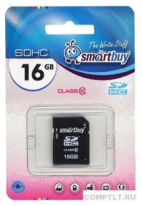 Карта памяти SD 16GB SMART BUY class 10