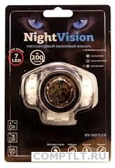 ФОНАРИ NIGHT VISION NV-HD7LED налобный 7 LED 3AAA