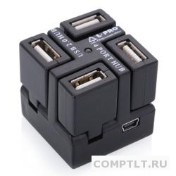 Концентратор USB HUB L-PRO 1135 4 ПОРТА черный