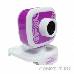 Веб-камера CW-835M Purple 4 линзы, 1,3 МП, микрофон