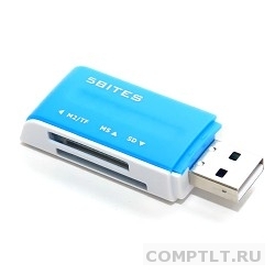 КАРТ-РИДЕР 5bites RE2-102BL USB2.0 / ALL-IN-ONE / U