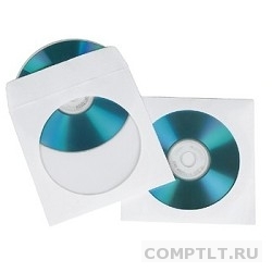 Конверт для CD/DVD бумажные с окошком