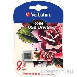 Накопитель Flash USB 8Gb Verbatim "Rose"