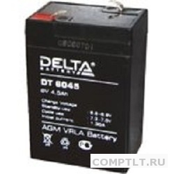 Батарея аккумуляторная 6V 4.5 А/ч Delta DT 6045
