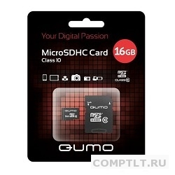 Карта памяти MicroSD 16GB QUMO class 10