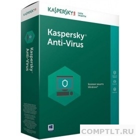 Kaspersky Anti-Virus Russian Edition. 2-Desktop 1 year Base Box