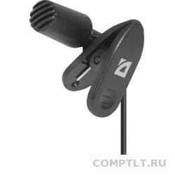 Микрофон Defender MIC-109 на прищепке, 1,8 м