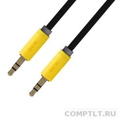 Кабель аудио джек3.5 / джек3.5 0.5м Greenconnect ультрагибкий