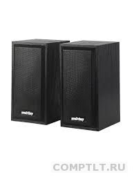 Колонки SMART BUY ONE 2.0 ДЕРЕВО 6Вт/USB ЧЕРНЫЕ