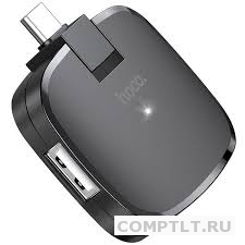 Концентратор USB HUB HOCO HB-11 3xUSB  Type-C