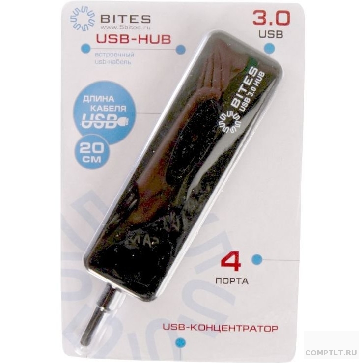 Концентратор USB HUB 5bites 310 USB3.0 4 port