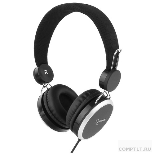Наушники Gembird MHP-300, черный, кабель 1.5м