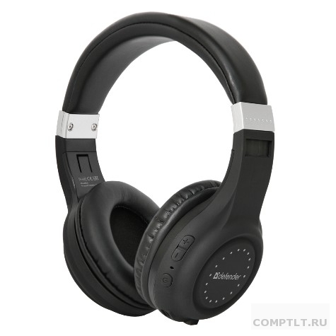 Наушники беспроводные Defender FreeMotion B551 черный, Bluetooth