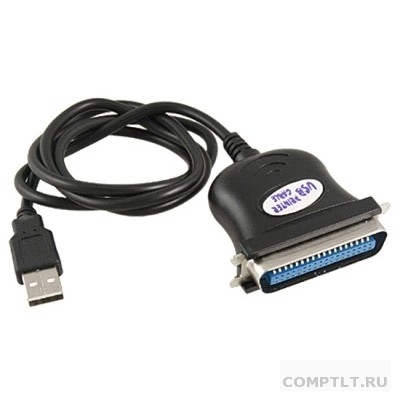 Кабель-адаптер ORIENT ULB-201N, USB Am to LPT C36M для подключения принтера, 0.8м