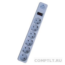 Удлинитель ZIS 5м 15А 6 розеток