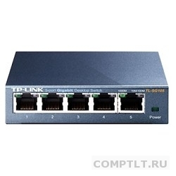 Коммутатор 5-port 100/1000 TP-LINK TL-SG105 Gigabit