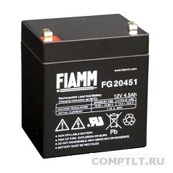 Батарея аккумуляторная 12V 4,5Ач Fiamm