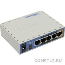 Беспроводной маршрутизатор MikroTik RB952Ui-5ac2nD 2.45 ГГц, 802.11a/b/g/n/ac, MIMO 2x2, 5x