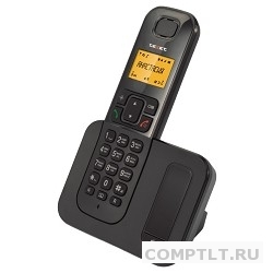 Телефон TEXET TX-D6605A черный АОН/Caller ID, спикерфон, 10 мелодий, поиск трубки