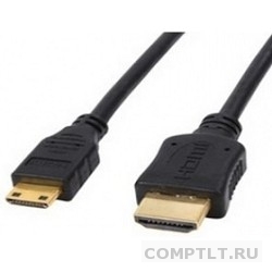 Кабель HDMI to miniHDMI 19M -19M 1.8м Exegate, ver1.4, позолоченные к