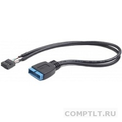 Кабель внутренний USB2 - USB3 9pin/19pin, 0.3m Cablexpert CC-U3U2-01