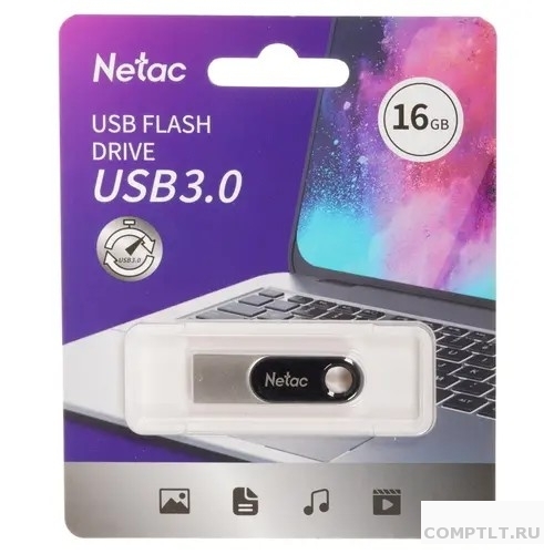 Накопитель Flash USB 16GB U278 NT03U278N-016G-30PN, USB3.0, металлическая матовая