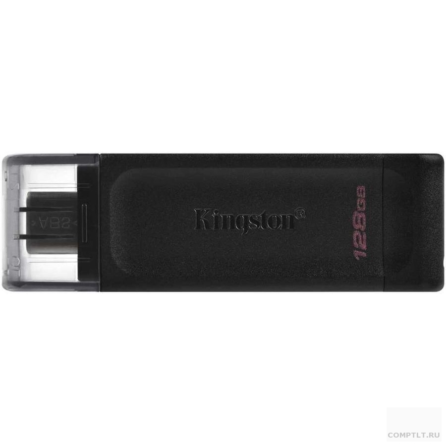 Накопитель Flash USB 128Gb Kingston DataTraveler 70 Type-C DT70/128GB USB3.0 черный