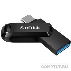 Накопитель Flash USB 64GB SanDisk Ultra Dual Drive Go, USB 3.1 - USB Type-C BlackSDDDC3-064G-G46