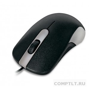 Мышь CBR CM 105 Silver проводная, оптическая, USB, 1200 dpi, 3 кнопки и колесо прокрутки