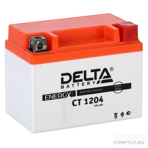 Батарея аккумуляторная 12V 4Ah Delta CT 1204 для МОТО