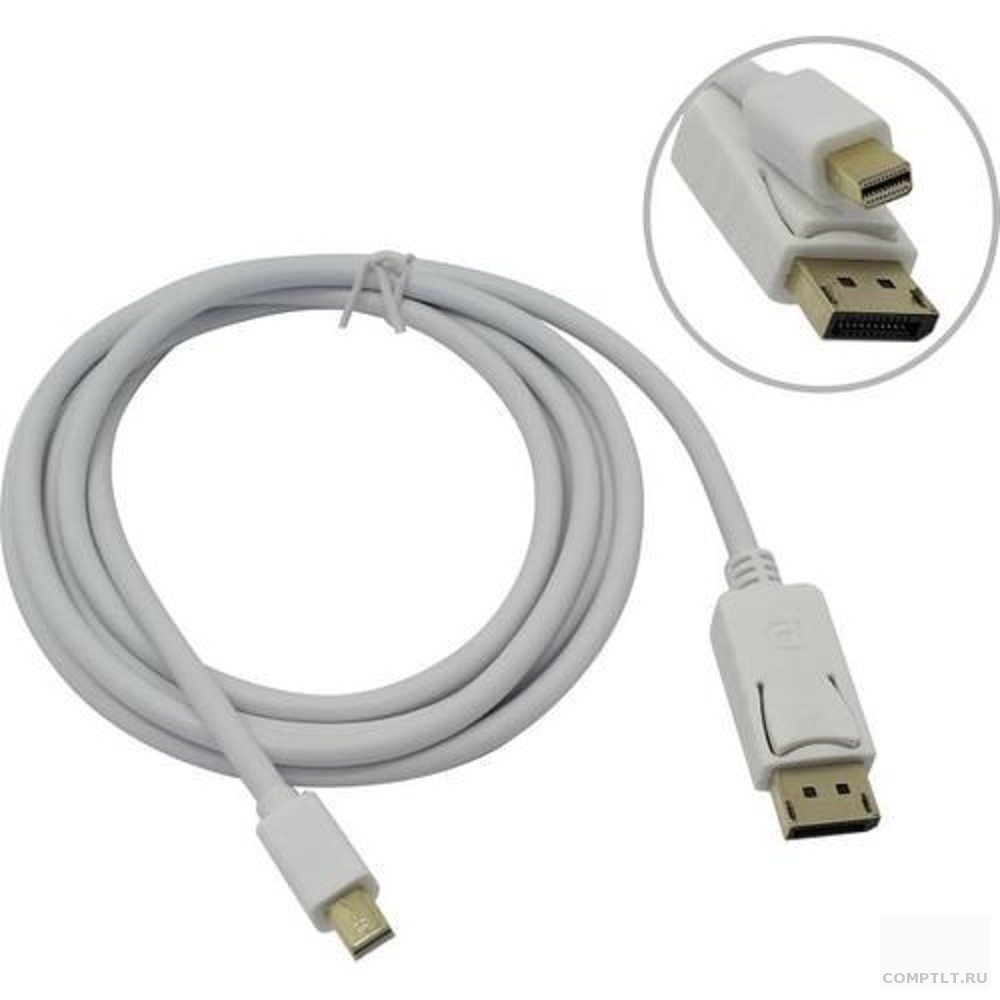Кабель miniDisplayPort-DisplayPort ExeGate EX-CC-mDPM-DPM-1.8 mini20M/20M, 1,8м