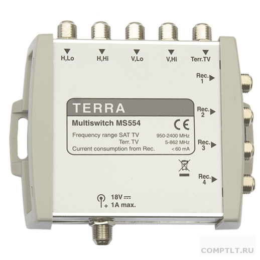 Мультисвитч оконечный TERRA MS554