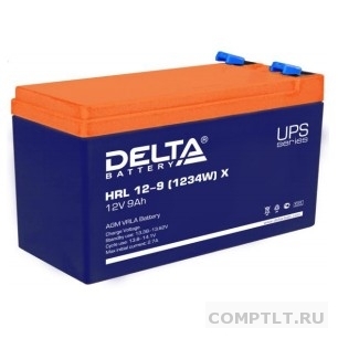 Батарея аккумуляторная 12V 9Ah Delta HRL 12-9 1234W X