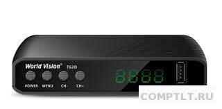Эфирный ресивер WV T62D DVB-T2, DVB-C