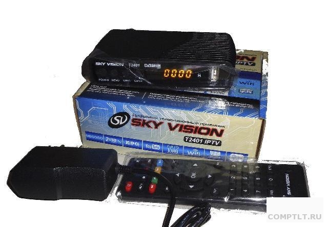 Эфирный ресивер SV T2401 DVB-T2, DVB-C