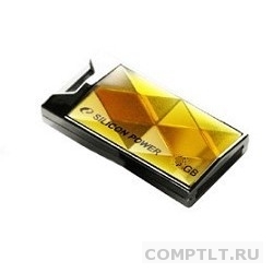 Silicon Power USB Drive 8Gb Touch 850 SP008GBUF2850V1A USB2.0, Amber