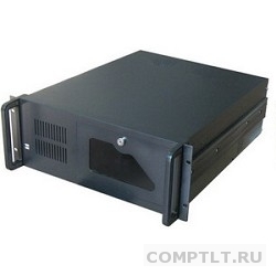 Procase B440-B-0 черный 4U глубина 450мм, внешн 2x5.25, 1x3.5, внутр 7xHDD, MB 12"x9,6", без Б/П PS2