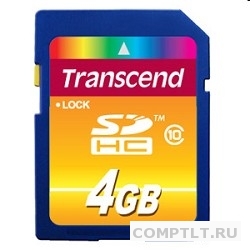 SecureDigital 4Gb Transcend TS4GSDHC10 SDHC Class 10