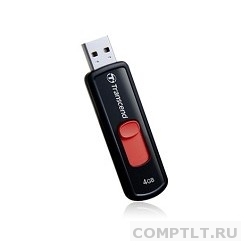Transcend USB Drive 4Gb JetFlash 500 TS4GJF500 USB 2.0 Black