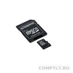 Micro SecureDigital 16Gb Kingston SDC4/16GB MicroSDHC Class 4, SD adapter