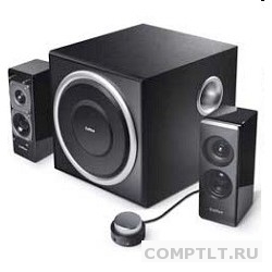 Edifier S330D черный 2.1, актив.,2х8W  сабвуфер 36W RMS,проводн.ПДУ,20-20КГц, дерево,декодер