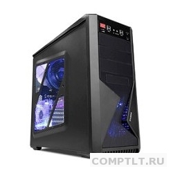 MidiTower Zalman Z9 PLUS Black БезБП ATX