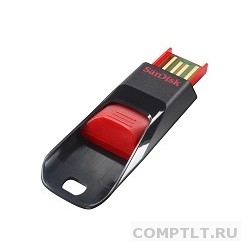 SanDisk USB Drive 16Gb Cruzer Edge SDCZ51-016G-B35 USB2.0, Black-Red