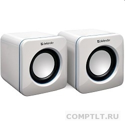 Defender SPK-530 белый 2.0, 2x2W USB 65531