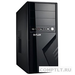 MidiTower DELUX DLC-DC MV 875 БЕЗ БП черный ATX 2.03 air duct, tac 1.1