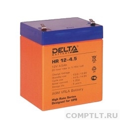 Delta HR 12-4.5 4.5 А/ч, 12В свинцово- кислотный аккумулятор