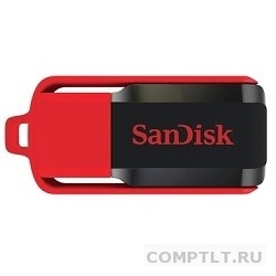 SanDisk USB Drive 16Gb Cruzer Switch SDCZ52-016G-B35 USB2.0, Black-Red