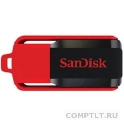 SanDisk USB Drive 8Gb Cruzer Switch SDCZ52-008G-B35 R35 USB2.0, Black-Red