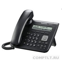 Panasonic KX-UT113RUB черный SIP-телефон без блока питания KX-A239BX арт. 1188902