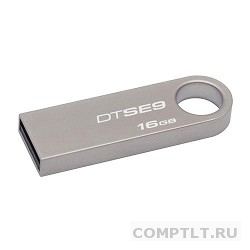 Kingston USB Drive 16Gb DTSE9H/16GB серебристый USB2.0